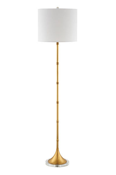 Bethel International Canada - Two Light Floor Lamp - Gold- Union Lighting Luminaires Decor