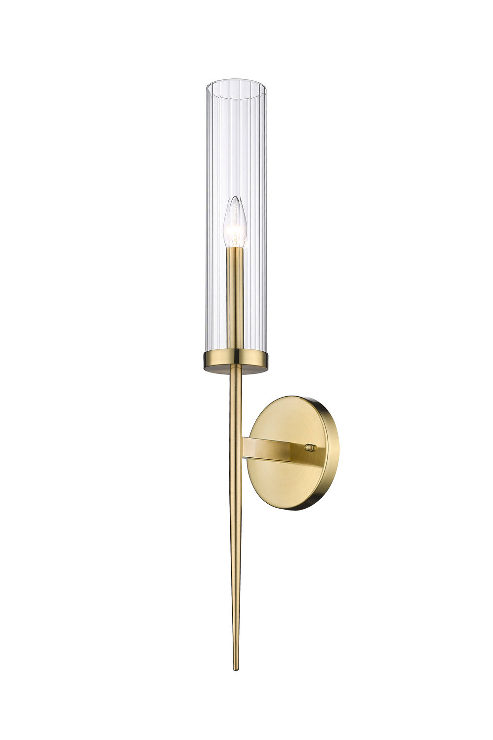 Bethel International Canada - One Light Wall Sconce - Gold- Union Lighting Luminaires Decor