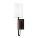 Troy Lighting Canada - One Light Wall Sconce - Cosmo - Soft Black- Union Lighting Luminaires Decor