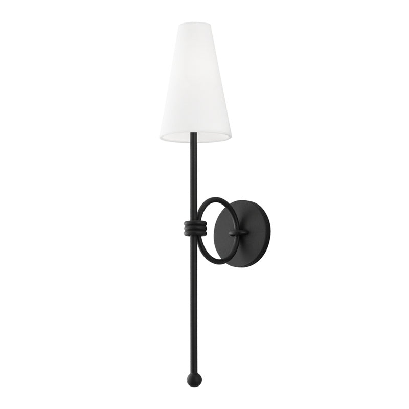 Troy Lighting Canada - One Light Wall Sconce - Magnus - Textured Black- Union Lighting Luminaires Decor
