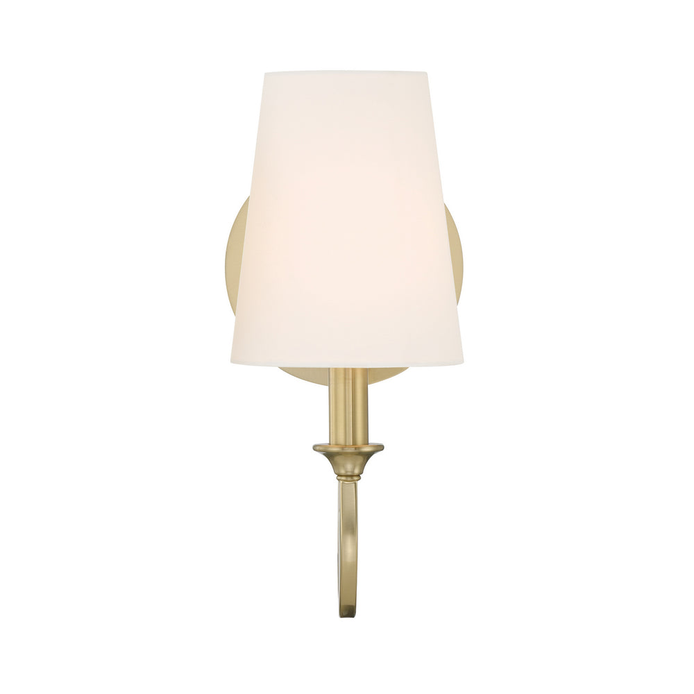 Crystorama - One Light Wall Sconce - Payton - Vibrant Gold- Union Lighting Luminaires Decor