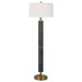 Uttermost - One Light Floor Lamp - Summit - Antique Brass- Union Lighting Luminaires Decor