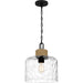 Quoizel - One Light Mini Pendant - Baltic - Matte Black- Union Lighting Luminaires Decor