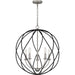 Quoizel - Five Light Pendant - Bryn - Antique Nickel- Union Lighting Luminaires Decor