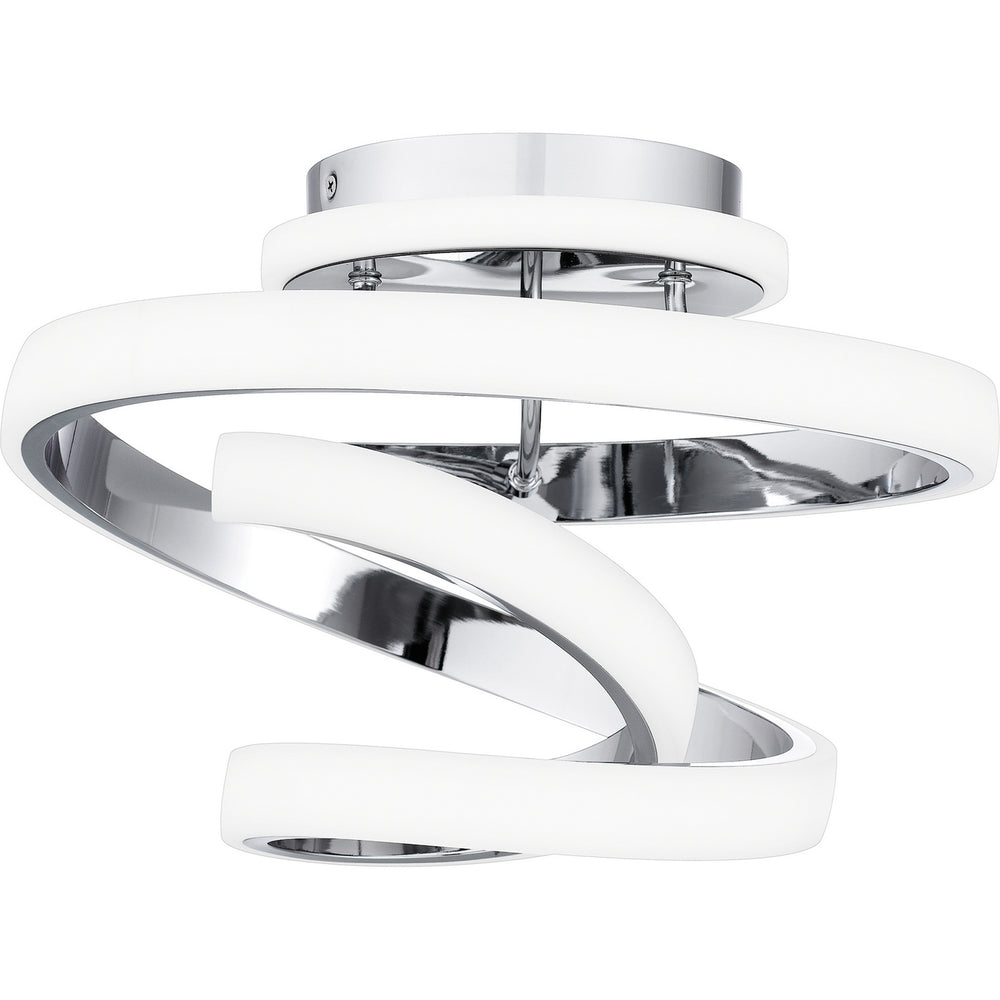 Quoizel - LED Semi Flush Mount - Aviva - Polished Chrome- Union Lighting Luminaires Decor