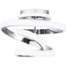Quoizel - LED Semi Flush Mount - Aviva - Polished Chrome- Union Lighting Luminaires Decor