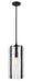 Z-Lite Canada - One Light Pendant - Alverton - Matte Black- Union Lighting Luminaires Decor