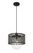 Z-Lite Canada - One Light Pendant - Kipton - Matte Black- Union Lighting Luminaires Decor