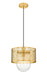 Z-Lite Canada - One Light Pendant - Kipton - Rubbed Brass- Union Lighting Luminaires Decor