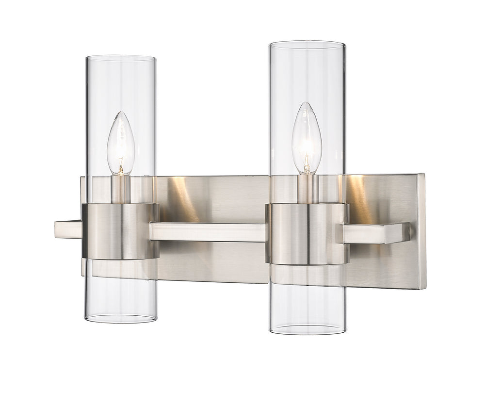 Z-Lite Canada - Two Light Vanity - Lawson - Brushed Nickel- Union Lighting Luminaires Decor