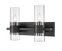 Z-Lite Canada - Two Light Vanity - Lawson - Matte Black- Union Lighting Luminaires Decor