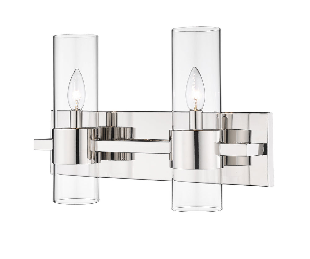 Z-Lite Canada - Two Light Vanity - Lawson - Polished Nickel- Union Lighting Luminaires Decor