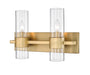 Z-Lite Canada - Two Light Vanity - Lawson - Rubbed Brass- Union Lighting Luminaires Decor