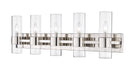 Z-Lite Canada - Five Light Vanity - Lawson - Polished Nickel- Union Lighting Luminaires Decor