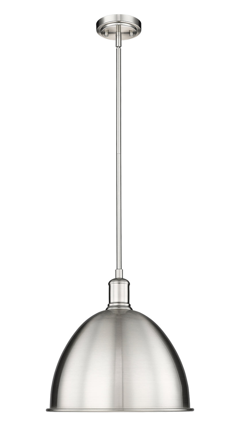 Z-Lite Canada - One Light Pendant - Sawyer - Brushed Nickel- Union Lighting Luminaires Decor