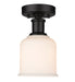 Z-Lite Canada - One Light Flush Mount - Bryant - Matte Black- Union Lighting Luminaires Decor