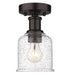Z-Lite Canada - One Light Flush Mount - Bryant - Bronze- Union Lighting Luminaires Decor