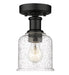 Z-Lite Canada - One Light Flush Mount - Bryant - Matte Black- Union Lighting Luminaires Decor