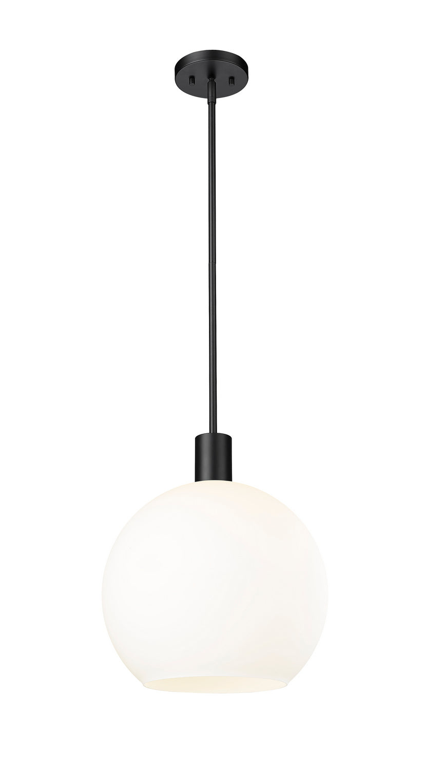 Z-Lite Canada - One Light Pendant - Margo - Matte Black- Union Lighting Luminaires Decor