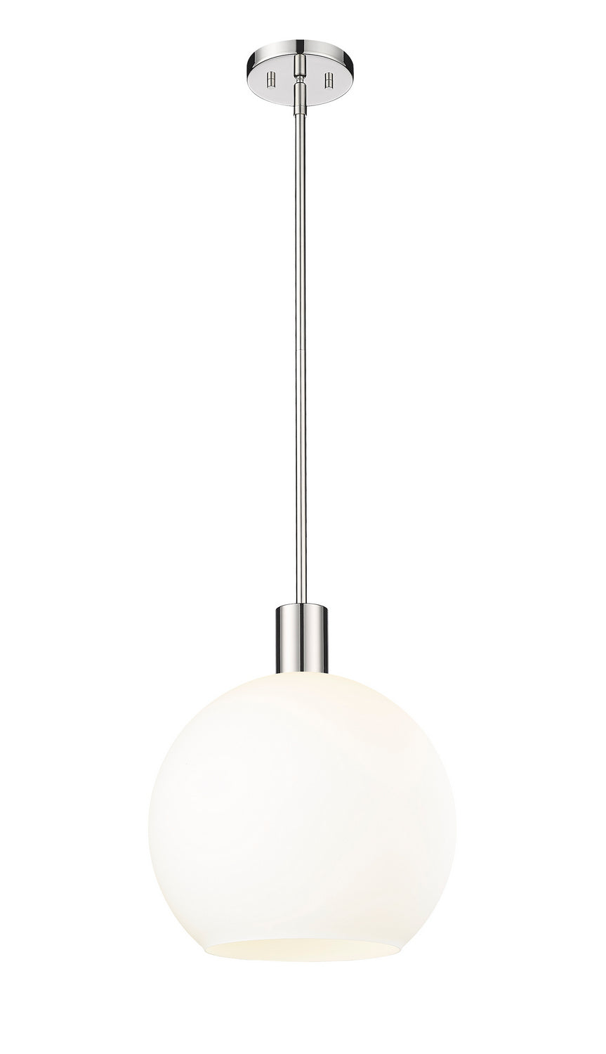 Z-Lite Canada - One Light Pendant - Margo - Polished Nickel- Union Lighting Luminaires Decor