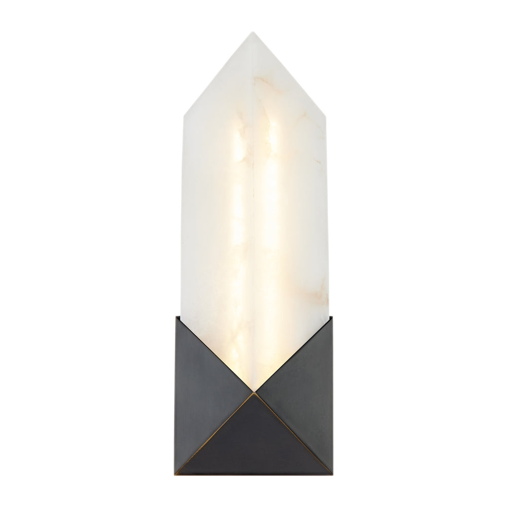 Alora Canada - LED Vanity - Caesar - Polished Nickel/Alabaster|Urban Bronze/Alabaster|Vintage Brass/Alabaster- Union Lighting Luminaires Decor