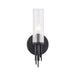 Alora Canada - One Light Vanity - Torres - Matte Black- Union Lighting Luminaires Decor