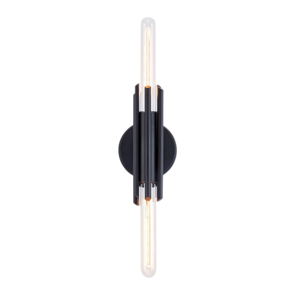 Alora Canada - Two Light Vanity - Torres - Matte Black|Polished Nickel|Vintage Brass- Union Lighting Luminaires Decor