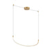 Kuzco Canada - LED Pendant - Talis - Brushed Gold- Union Lighting Luminaires Decor