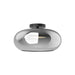 Kuzco Canada - LED Semi-Flush Mount - Trinity - Black/Chrome- Union Lighting Luminaires Decor