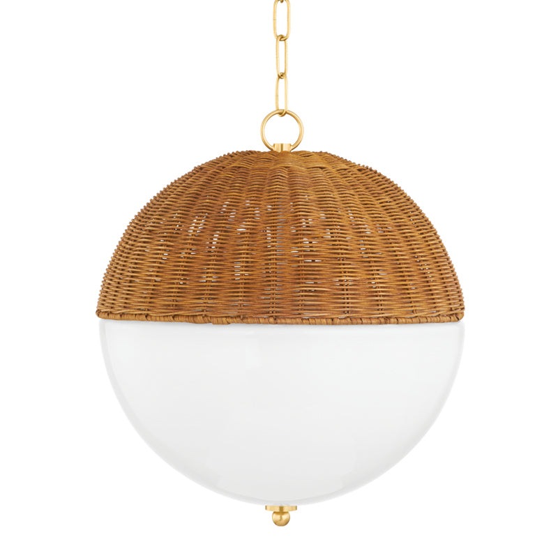 Mitzi Canada - One Light Pendant - Summer - Aged Brass- Union Lighting Luminaires Decor