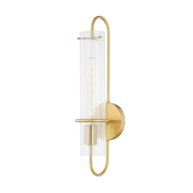 Mitzi Canada - One Light Wall Sconce - Beck - Aged Brass- Union Lighting Luminaires Decor