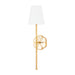 Mitzi Canada - One Light Wall Sconce - Ramona - Aged Brass- Union Lighting Luminaires Decor