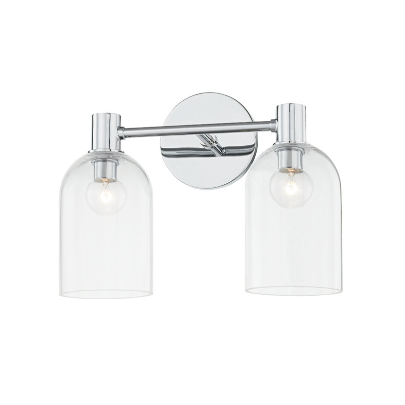 Mitzi Canada - Two Light Bath and Vanity - Paisley - Polished Chrome- Union Lighting Luminaires Decor