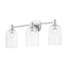 Mitzi Canada - Three Light Bath and Vanity - Paisley - Polished Chrome- Union Lighting Luminaires Decor