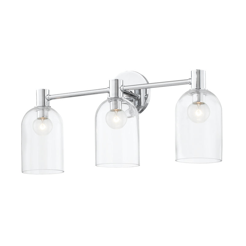 Mitzi Canada - Three Light Bath and Vanity - Paisley - Polished Chrome- Union Lighting Luminaires Decor