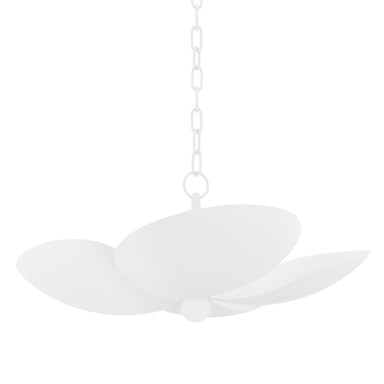 Mitzi - Six Light Pendant - Leni - Textured White- Union Lighting Luminaires Decor