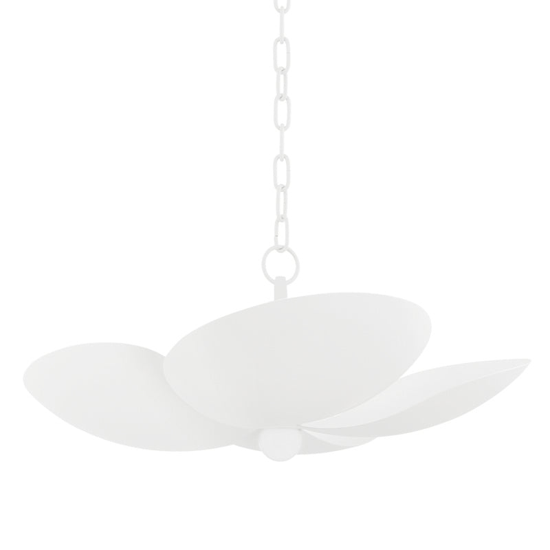 Mitzi - Six Light Pendant - Leni - Textured White- Union Lighting Luminaires Decor