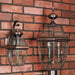 Quoizel - Three Light Outdoor Post Lantern - Newbury - Aged Copper- Union Lighting Luminaires Decor