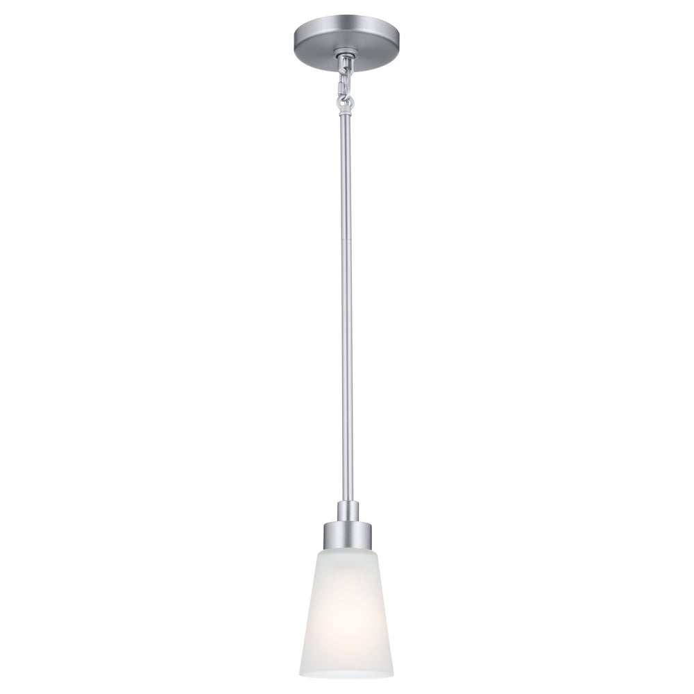 Kichler Canada - One Light Mini Pendant - Erma - Brushed Nickel- Union Lighting Luminaires Decor