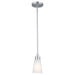 Kichler Canada - One Light Mini Pendant - Erma - Brushed Nickel- Union Lighting Luminaires Decor