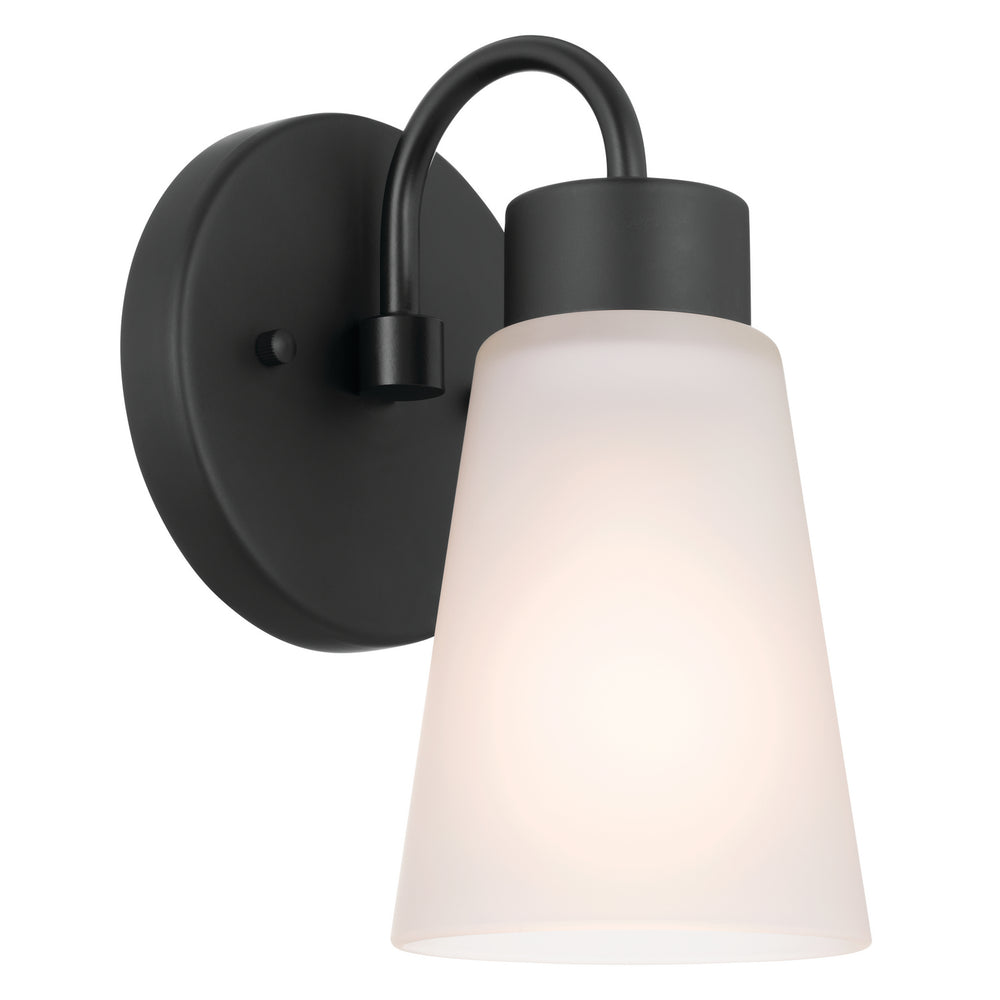 Kichler Canada - One Light Wall Sconce - Erma - Black- Union Lighting Luminaires Decor