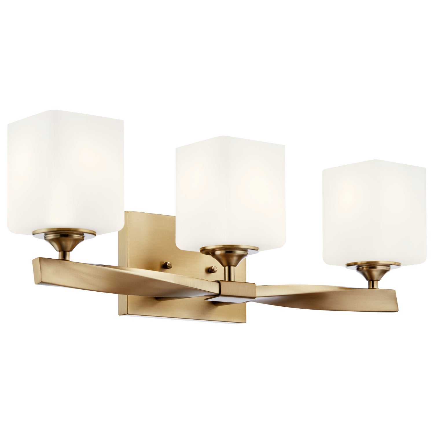 Kichler Canada - Three Light Bath - Marette - Champagne Bronze- Union Lighting Luminaires Decor