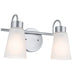 Kichler Canada - Two Light Bath - Erma - Brushed Nickel- Union Lighting Luminaires Decor