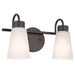 Kichler Canada - Two Light Bath - Erma - Olde Bronze- Union Lighting Luminaires Decor