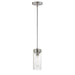 Maxim - One Light Mini Pendant - Pinn - Satin Nickel- Union Lighting Luminaires Decor