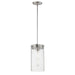 Maxim - One Light Pendant - Pinn - Satin Nickel- Union Lighting Luminaires Decor