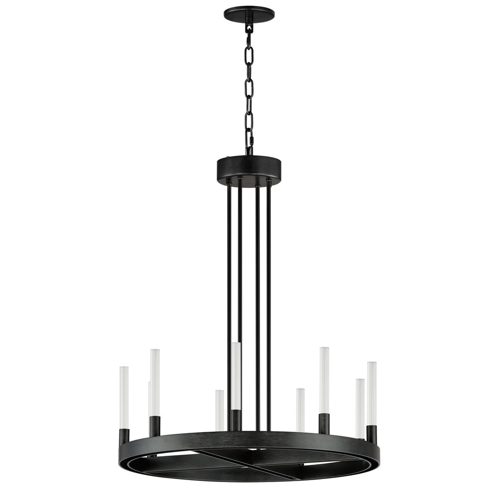 Maxim - LED Chandelier - Ovation - Black- Union Lighting Luminaires Decor