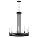 Maxim - LED Chandelier - Ovation - Black- Union Lighting Luminaires Decor