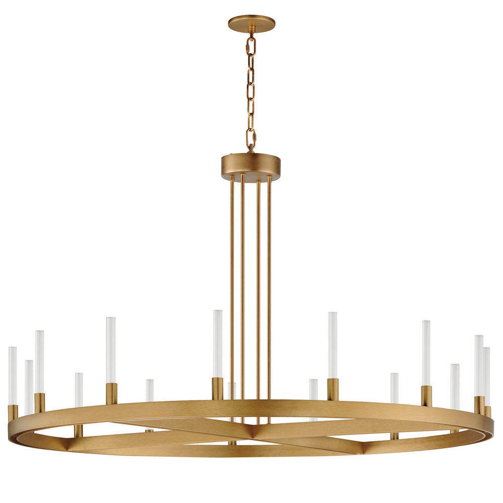 Maxim - LED Chandelier - Ovation - Gold- Union Lighting Luminaires Decor