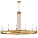 Maxim - LED Chandelier - Ovation - Gold- Union Lighting Luminaires Decor